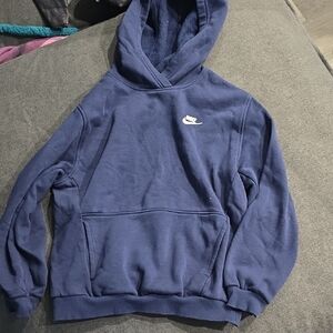 Nike Navy Pullover Hoodie
